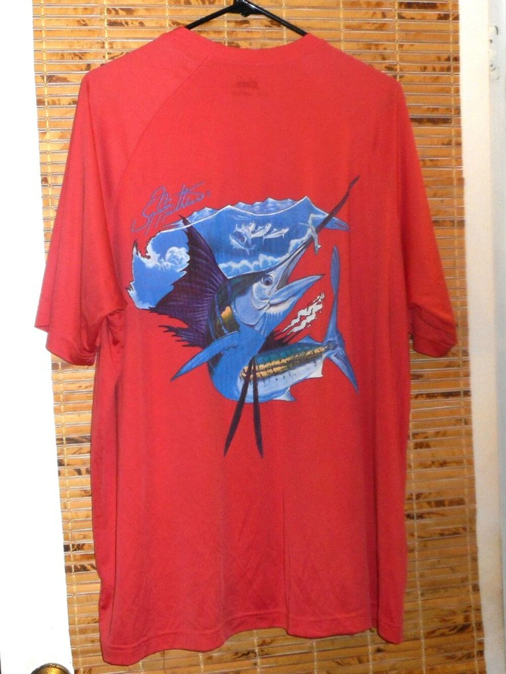 World Wide Sportsman Men's Performance Fishing T-Shirt *Tag Size: XL